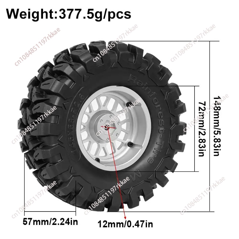 Front Wheel Rubber 2PCS Tire T - Agriculture Farming Hub 评论和价格